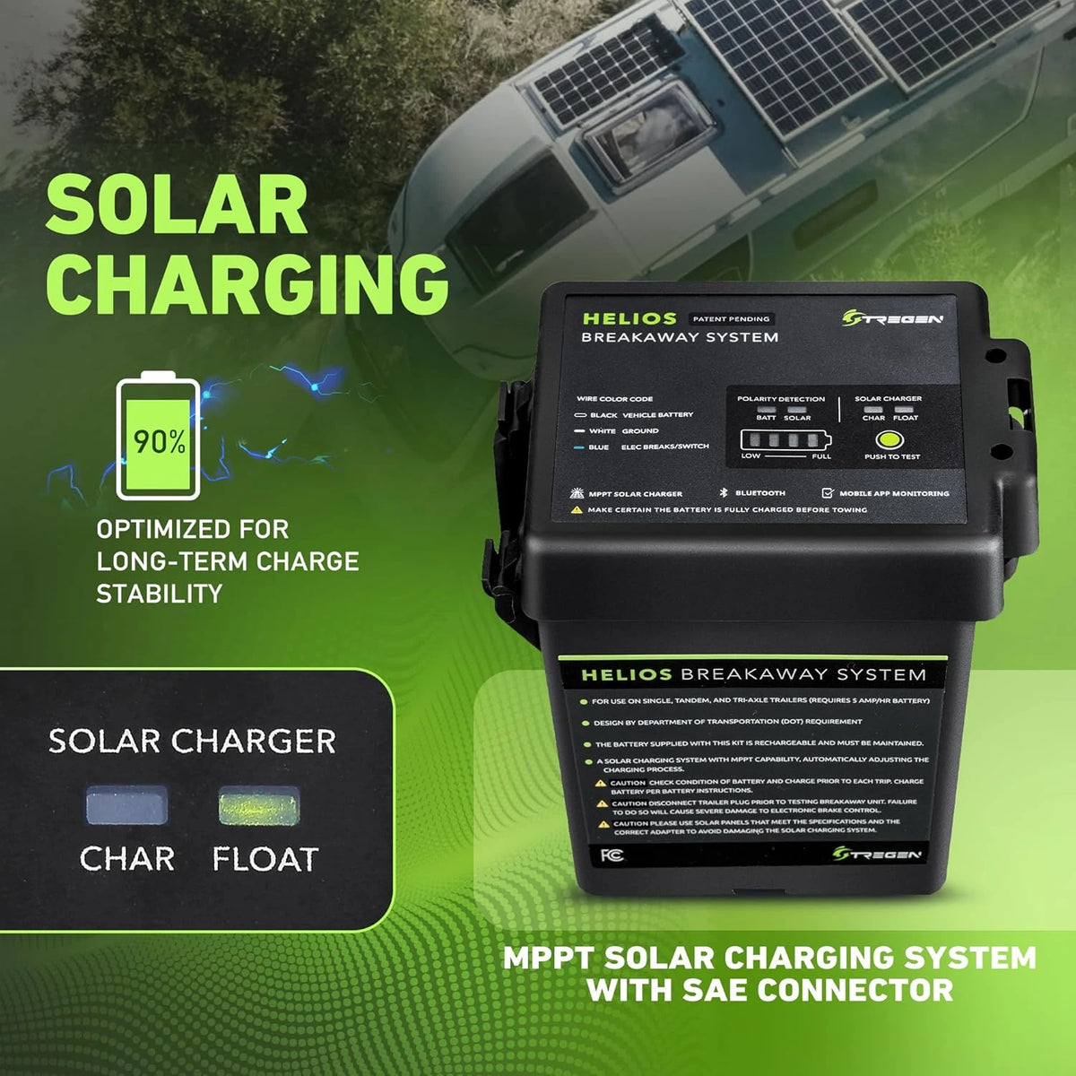 HELIOS Smart Trailer Breakaway Kit