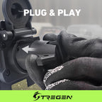Trailer-Side 7-Way RV Blade to 4-Way Flat Trailer Wiring Adapter