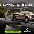 Vehicle-Side Multi-Tow 7-Way RV Blade & 4-Way Flat Trailer Wiring Adapter